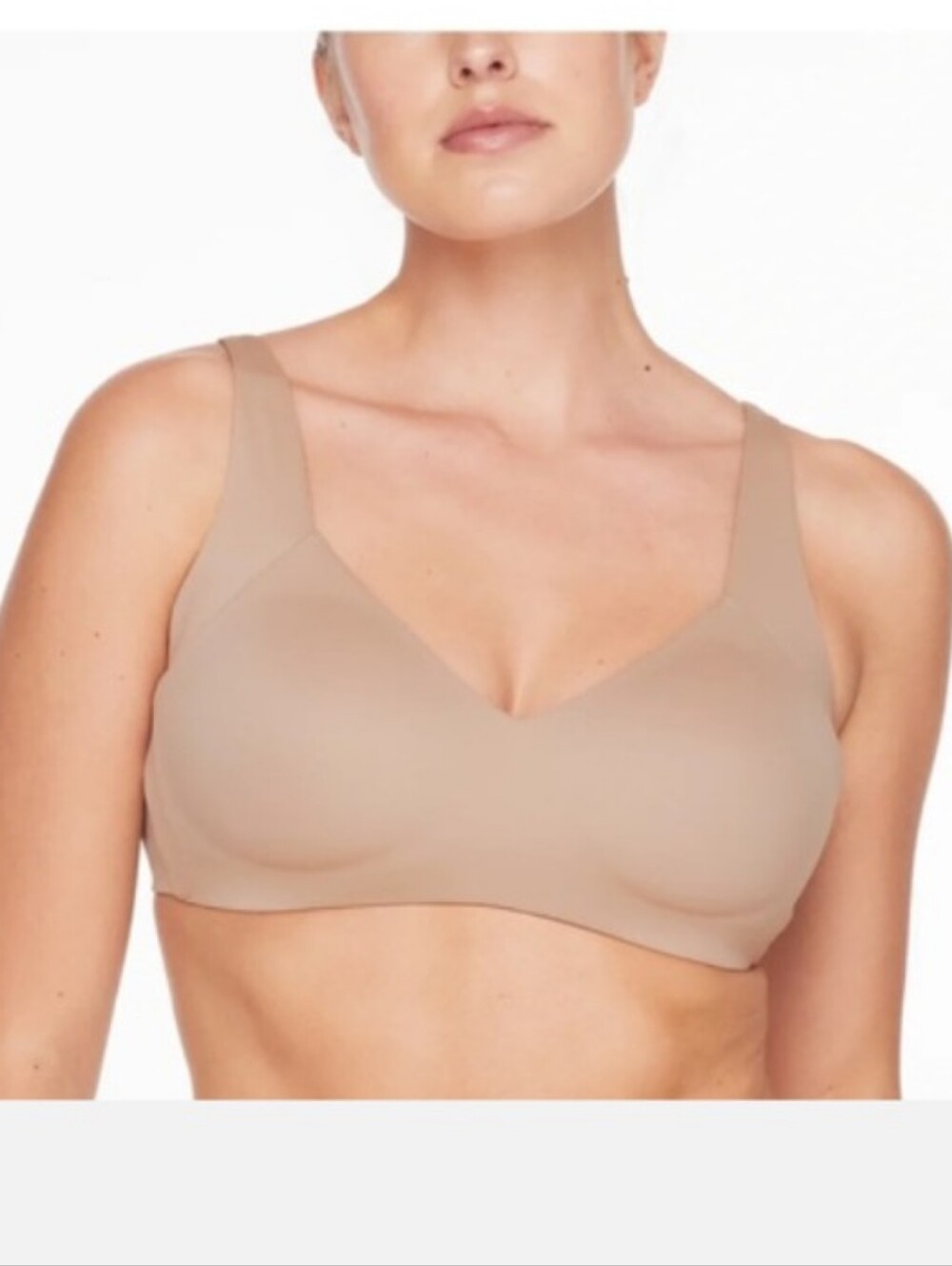 Thirdlove Smoothing Wireless Bra Taupe XL NWOT